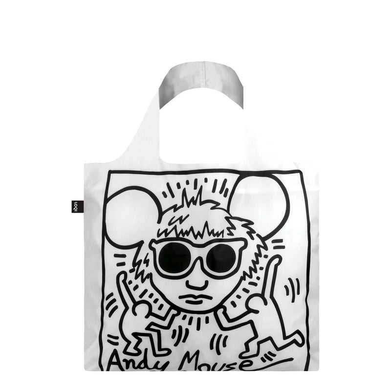 Borsa Spesa "Keith Haring Andy Mouse" Loqi