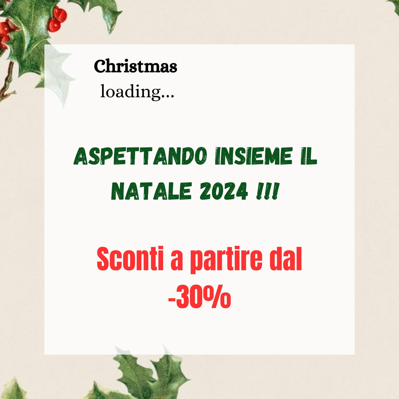 NATALE -30%