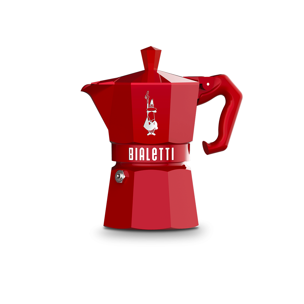 Moka 3 Tazze Exclusive Red - Bialetti