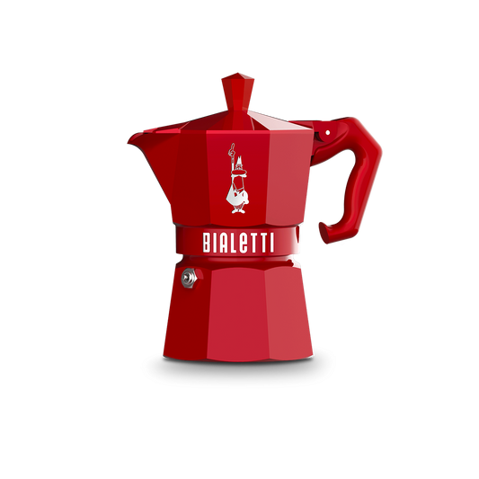 Moka 3 Tazze Exclusive Red - Bialetti