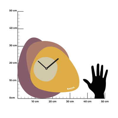 Orologio Grease Viola/Ocra - Arti & Mestieri