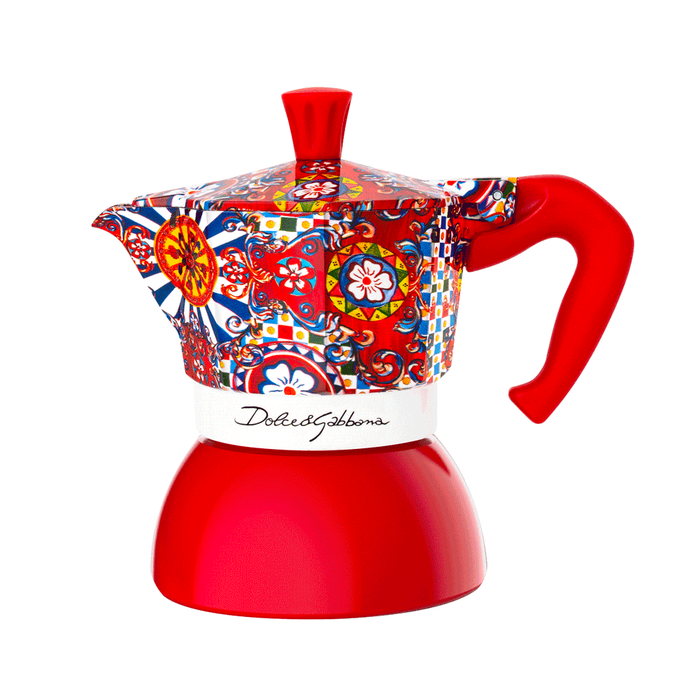 Moka Induction 2 Tazze - Bialetti Dolce&Gabbana