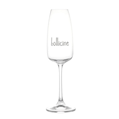 Set 2 Calici Flute 'Bollicine' - SIMPLE DAY