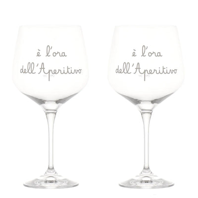 Set 2 Calici Cocktail 'E' L'Ora Dell'Aperitivo' - SIMPLE DAY