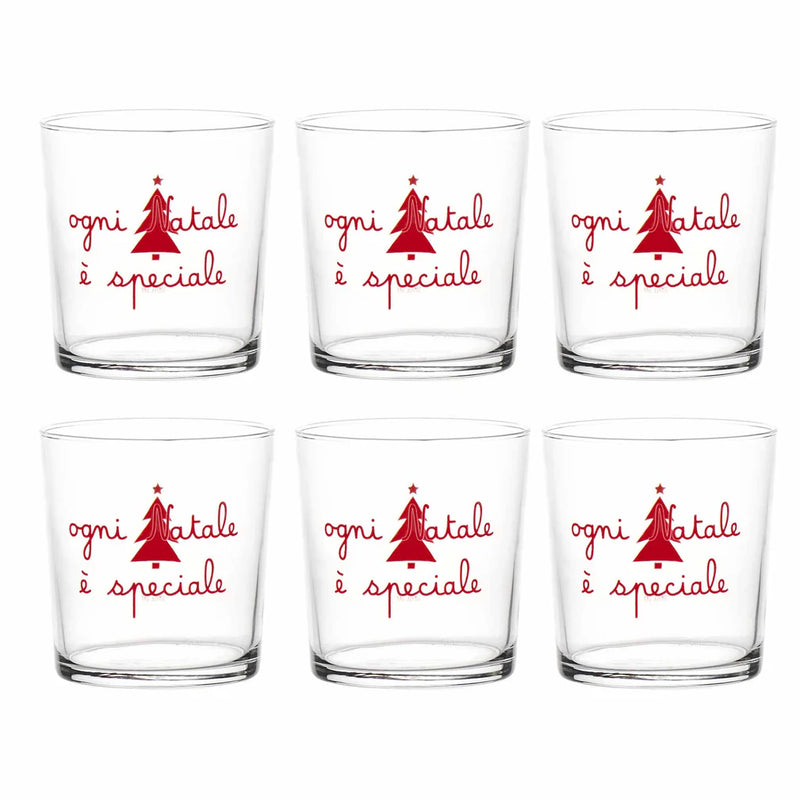 Set 6 Bicchieri Acqua &