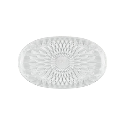 Vassoio Ovale 45 cm 'Vanity' Trasparente - Guzzini