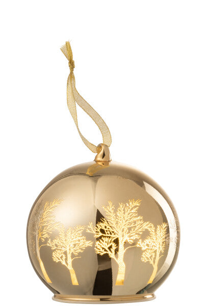 Sfera C/Led Albero Oro - Jolipa