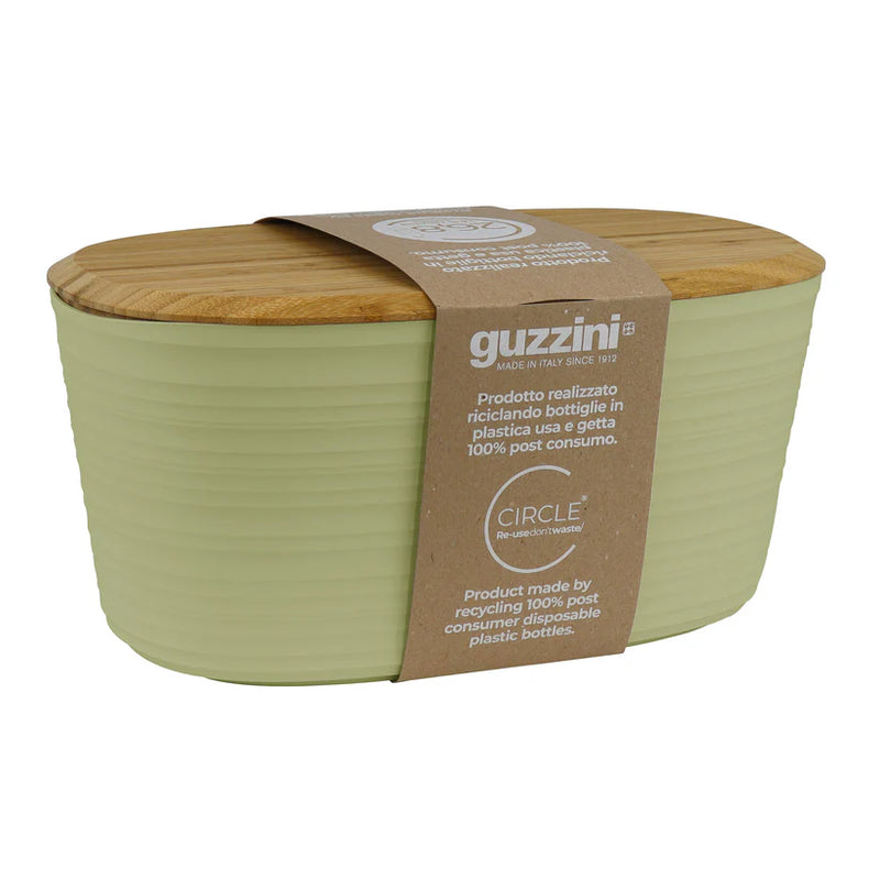 Bread box with lid/chopping board Tierra Guzzini - Bianco Latte