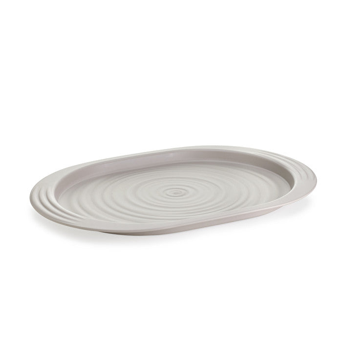 Guzzini Tierra Serving Tray - M White Milk