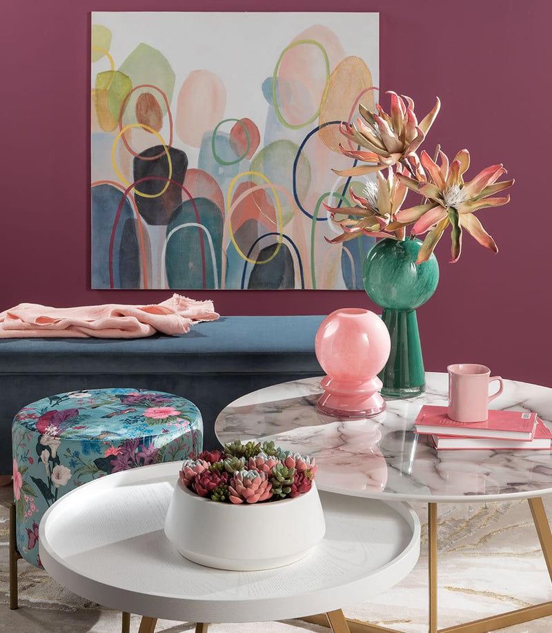 Vaso Basso Rosa - L&
