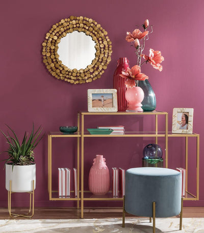 Vaso Basso Rosa - L'Oca Nera