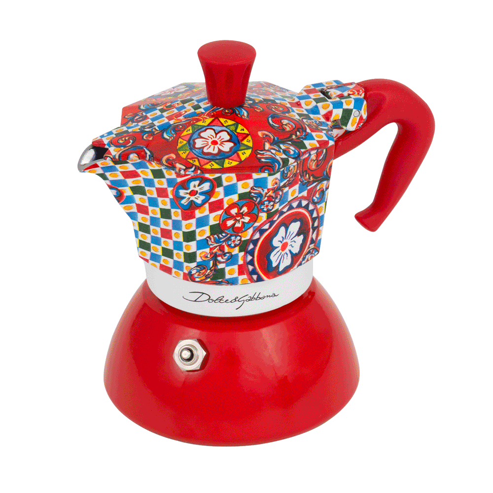 Moka Induction 2 Tazze - Bialetti Dolce&Gabbana