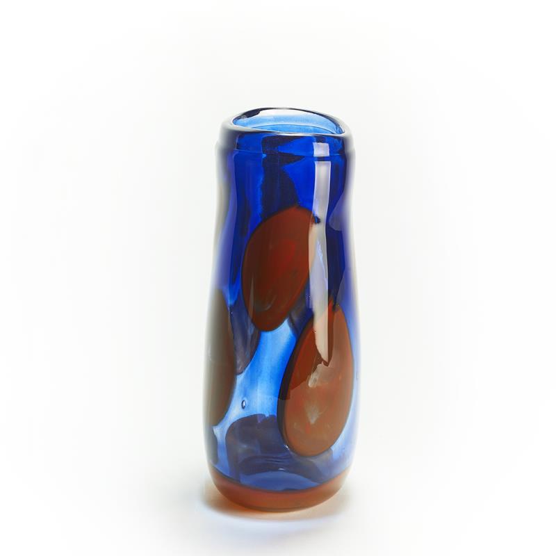 Vaso Sablon L Blu/Orange - Henry Dean