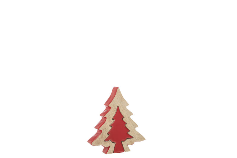 Puzzle Albero Di Natale Rosso - Jolipa