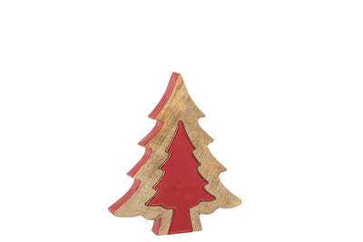 Puzzle Albero Di Natale Rosso - Jolipa