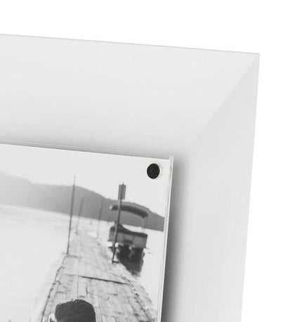Portafoto Rettangolare Bianco - L'Oca Nera