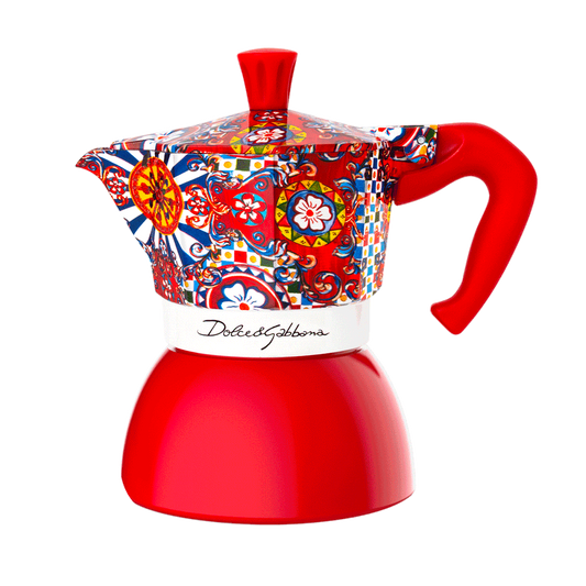 Moka Induction 4 Tazze - Bialetti Dolce&Gabbana