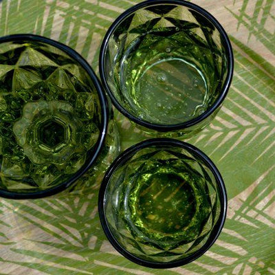Set 6 Bicchieri Acqua Basic Verde - Werns