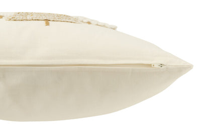 Cuscino Albero Di Natale Bianco/Oro - Jolipa