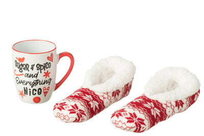 Confezione Regalo Mug C/Calze - Jolipa