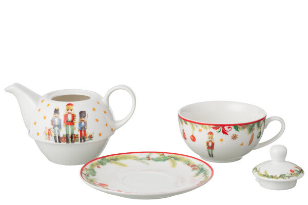 Teiera Schiaccianoci C/Scatola Regalo - Jolipa