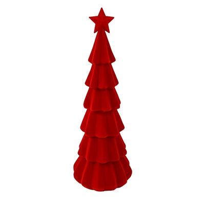 Decorazione Albero Rosso Velluto - Werner