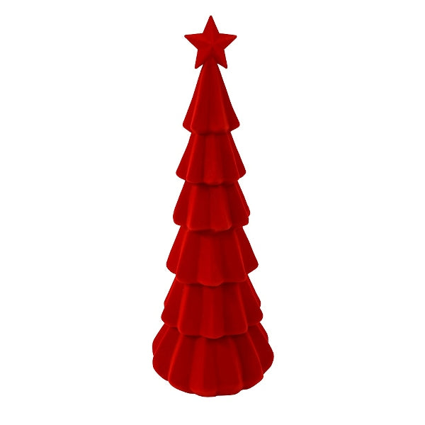 Decorazione Albero Rosso Velluto - Werner