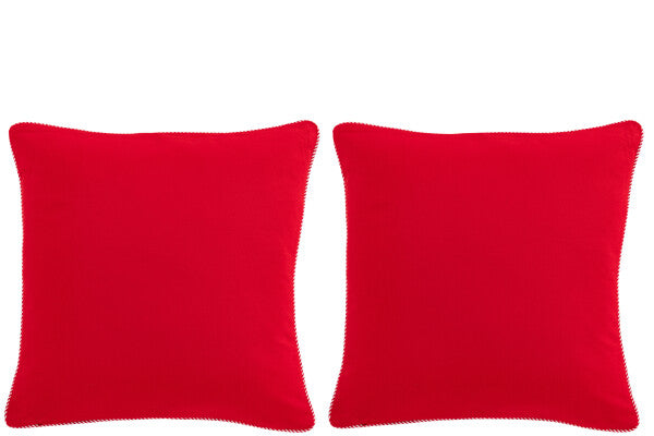 Cuscino Babbo Natale Bianco/Rosso - Jolipa