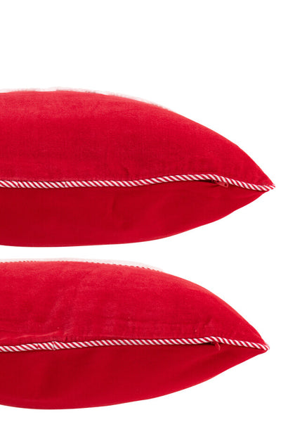 Cuscino Babbo Natale Bianco/Rosso - Jolipa