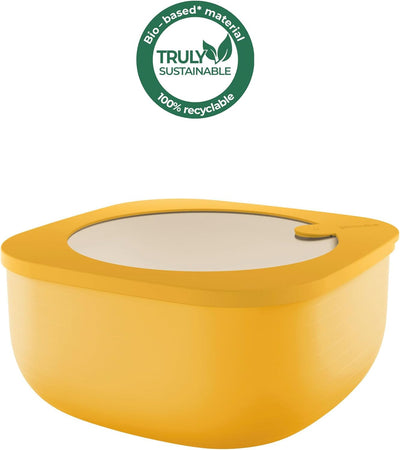 Contenitore 'Store & More BIO' Giallo Mango - Guzzini