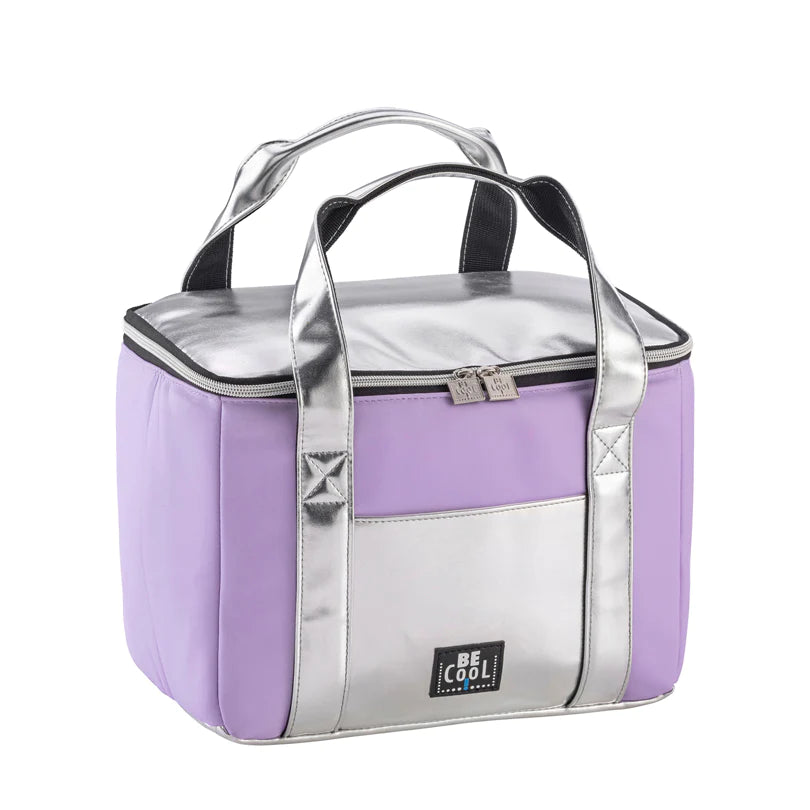 Borsa Termica City Lavanda/Argento - Be Cool