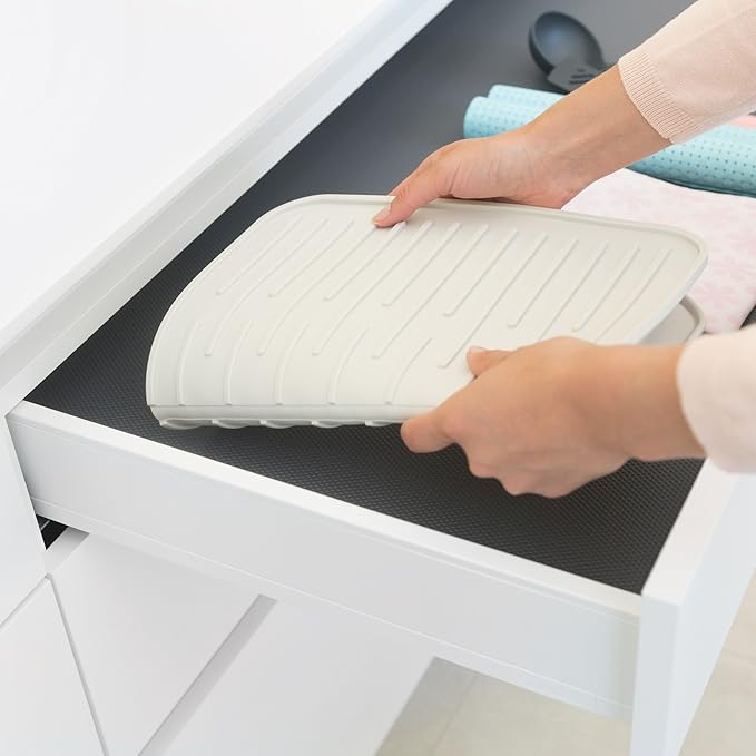 Tappetino Silicone Scolapiatti Light Grey - Brabantia