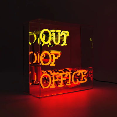 Insegna Neon 'Out Of Office' - Locomocean