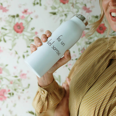 Borraccia Termica 'Fai un bel sorriso' - SIMPLE DAY