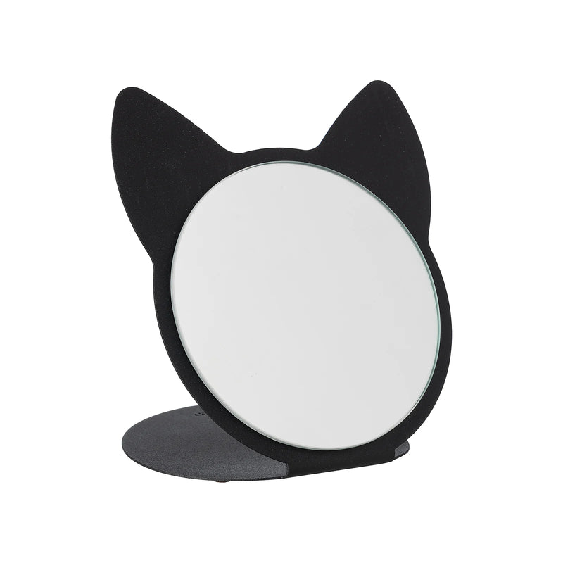 Specchio Da Tavolo Cat Nero - Arti & Mestieri
