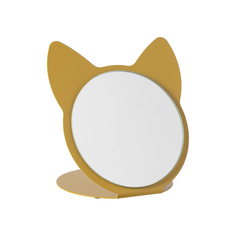 Specchio Da Tavolo Cat Ocra - Arti & Mestieri