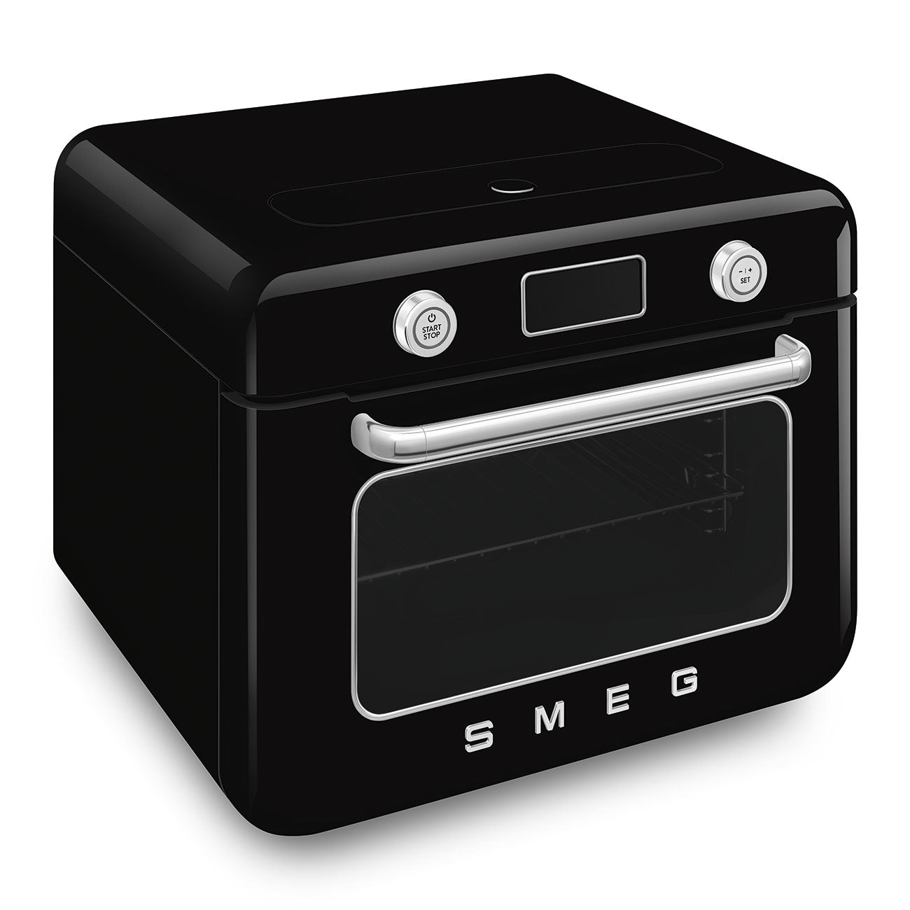 Forno D'Appoggio Combinato A Vapore Nero - Smeg