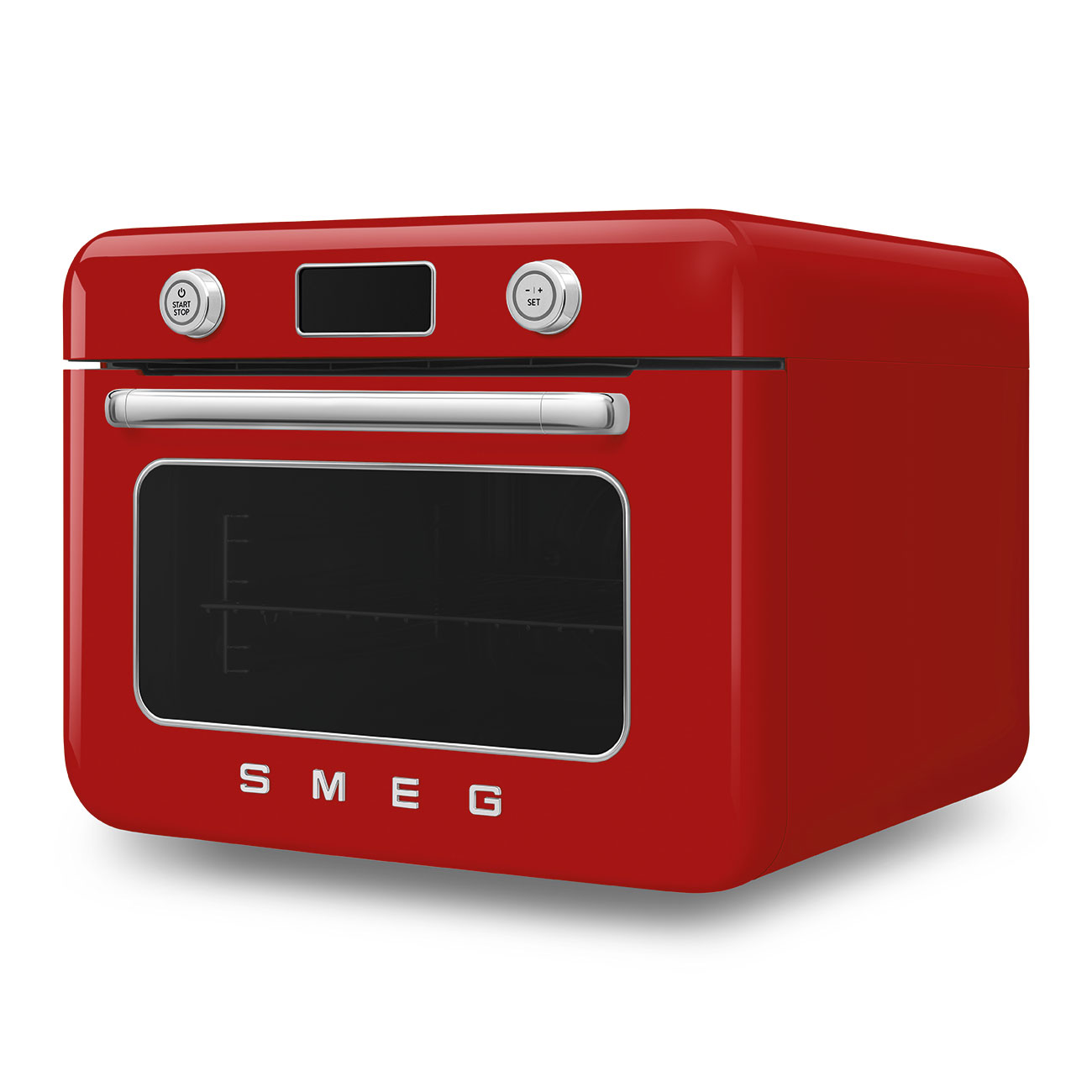 Forno D'Appoggio Combinato A Vapore Rosso - Smeg