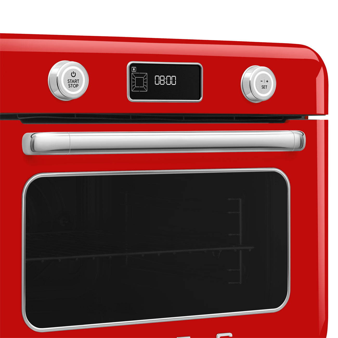 Forno D'Appoggio Combinato A Vapore Rosso - Smeg