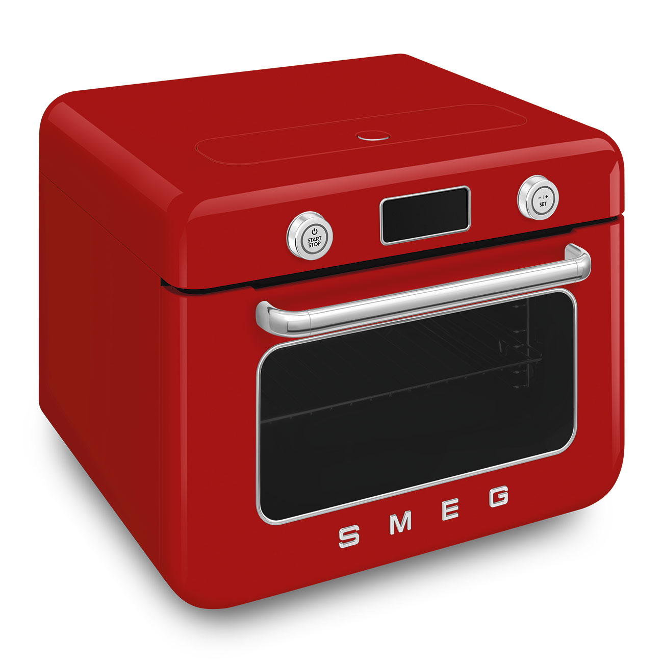 Forno D'Appoggio Combinato A Vapore Rosso - Smeg