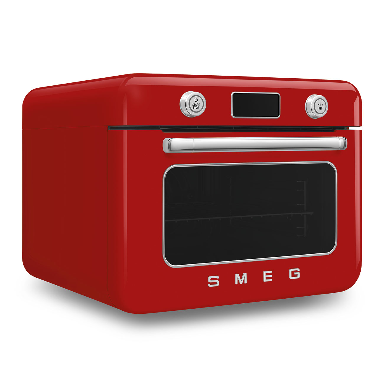 Forno D'Appoggio Combinato A Vapore Rosso - Smeg