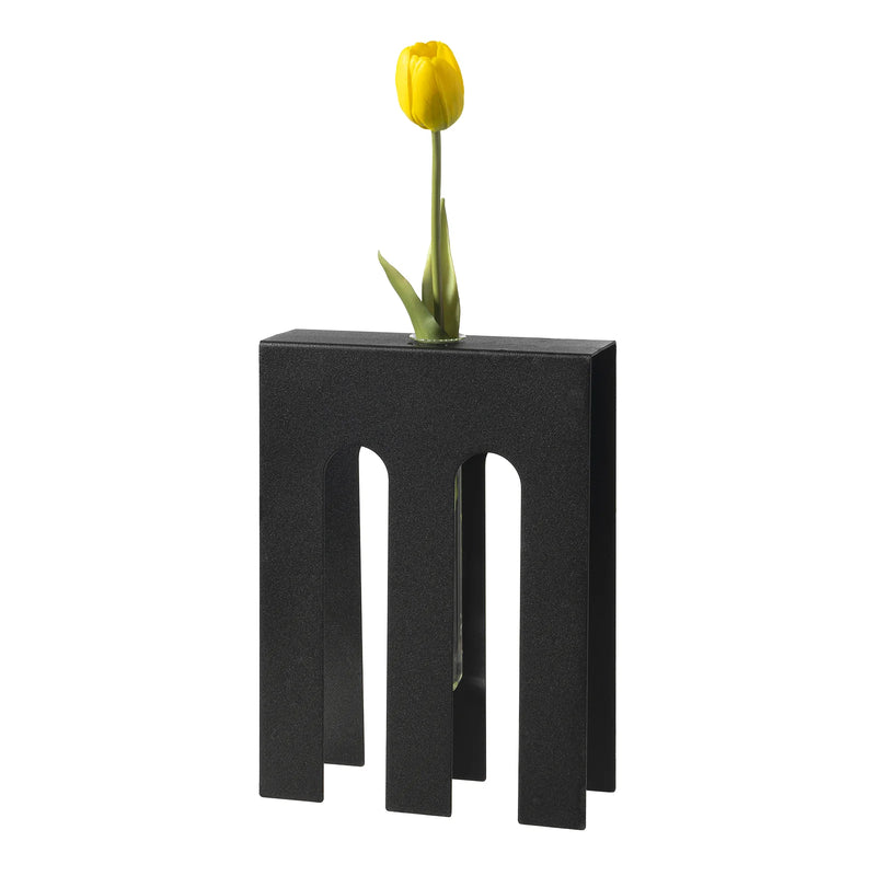 Vaso Portafiore De Chirico Nero - Arti & Mestieri