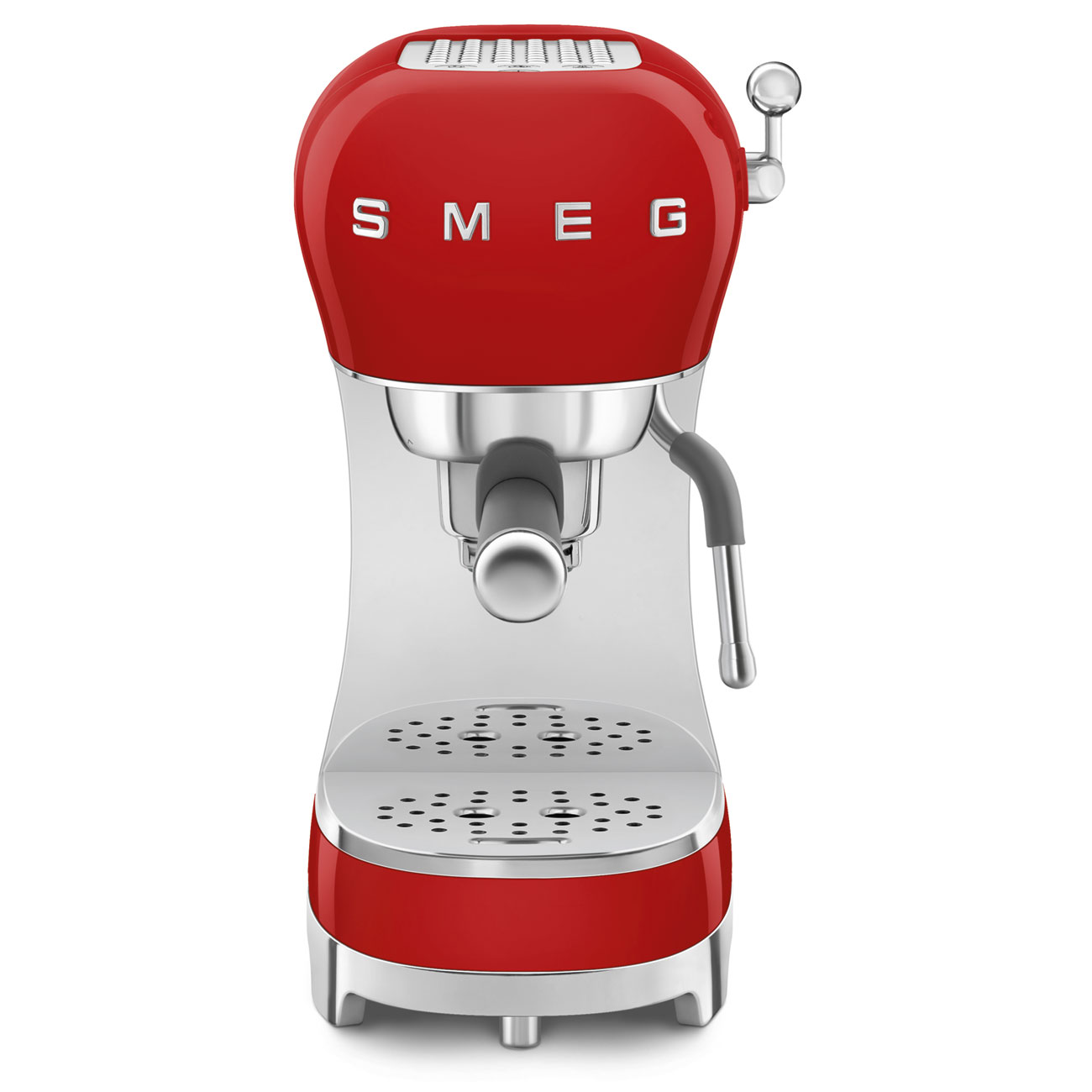 Macchina da Caffè Espresso Manuale Rossa - Smeg