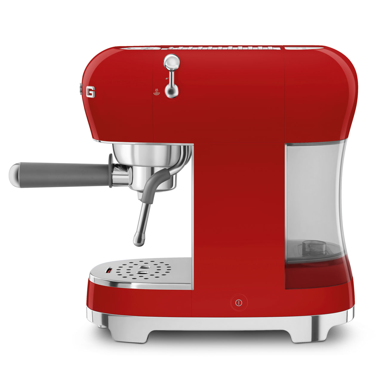 Macchina da Caffè Espresso Manuale Rossa - Smeg