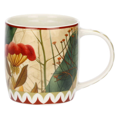 Set 2 Mug Mirabilia Rosso - Rose & Tulipani