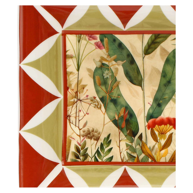 Svuotatasche Mirabilia Rosso - Rose & Tulipani