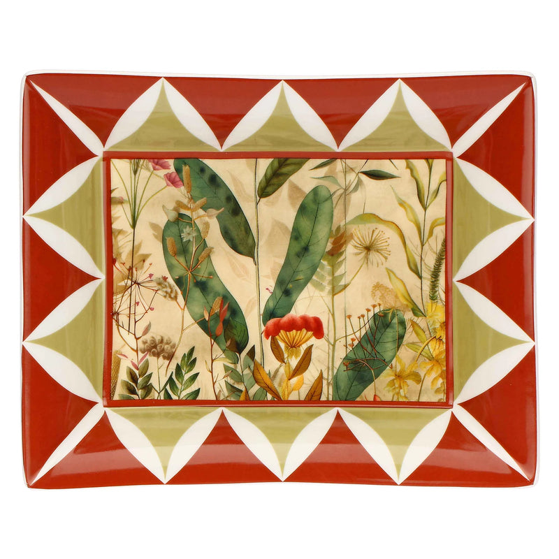 Svuotatasche Mirabilia Rosso - Rose & Tulipani