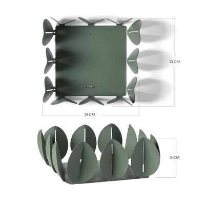 Portatovaglioli Ficus Verde Salvia - Arti & Mestieri