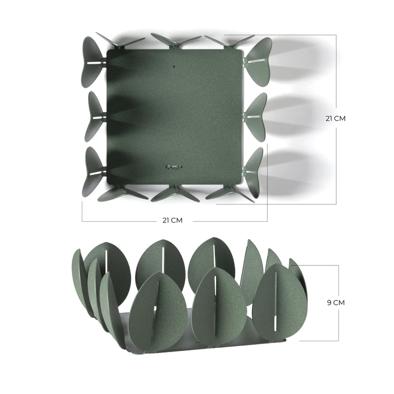 Portatovaglioli Ficus Verde Salvia - Arti & Mestieri