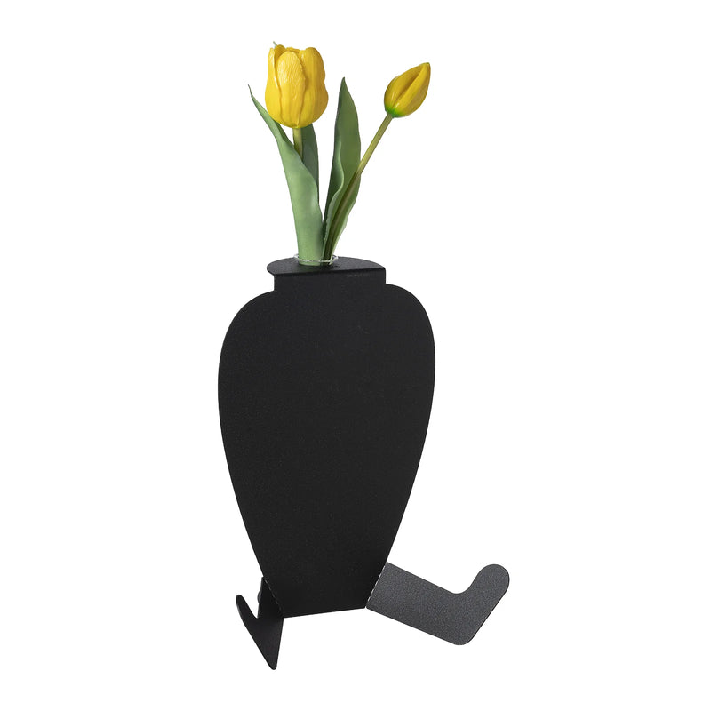Vaso Statuino Nero - Arti & Mestieri